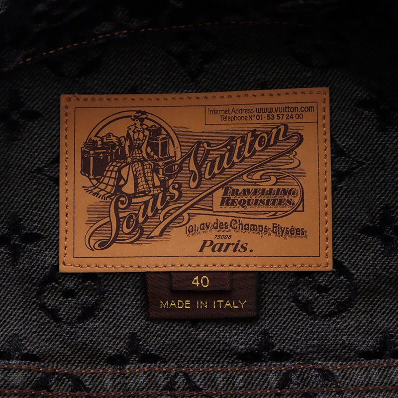 ルイ・ヴィトン LOUIS VUITTON Size:40 モノグラム 半袖 デニム