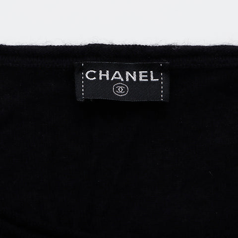 シャネル CHANEL Size:40 アイコンモチーフ カシミア ニット ブラック WS5150