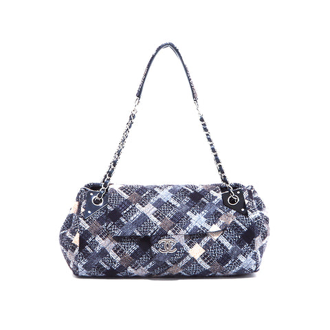 シャネル CHANEL ココマーク チェーン ツイード 10番台 ショルダーバッグ マルチカラー WS5157