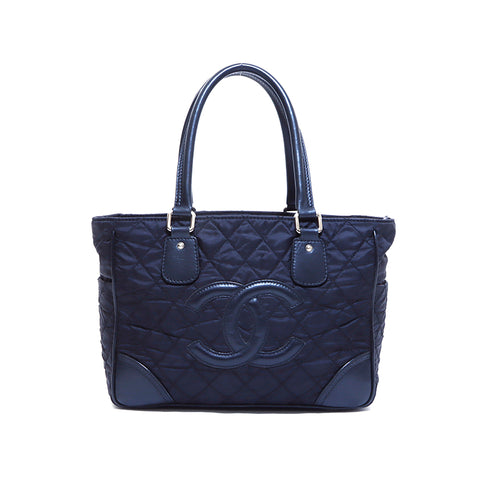 香奈儿巴黎纽约线手提袋黑色WS5181