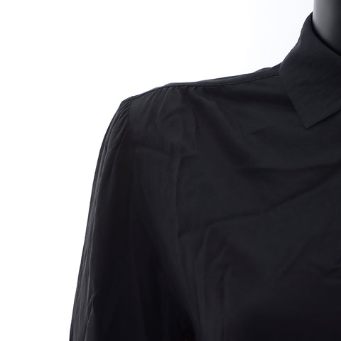 克里斯蒂安·迪奥（Christian Dior Plain）上衣L长袖衬衫黑色WS5231