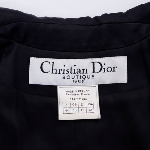 クリスチャンディオール Christian Dior ロゴ スーツ セットアップ ブラック WS5244