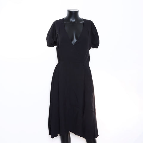 Christian Dior Short Sleeve Dress Black WS5245