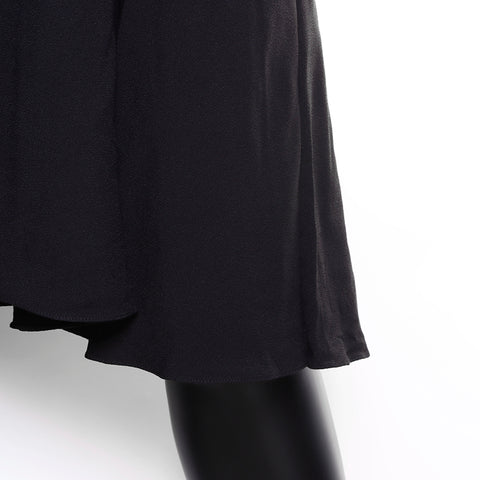 Christian Dior Short Sleeve Dress Black WS5245