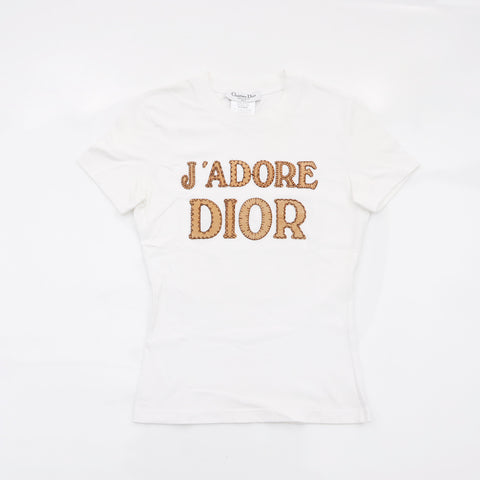 クリスチャンディオール Christian Dior ロゴ 半袖Ｔシャツ ホワイト WS5247