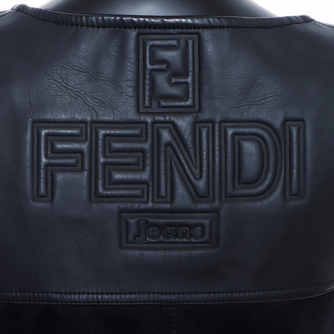 フェンディ FENDI ロゴ ワンピース ブラック WS5254