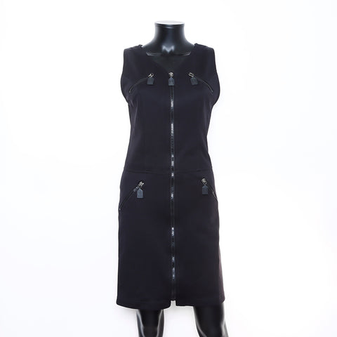 fendi black dress FENDI Logo Dress Black WS5254 – NUIR VINTAGE