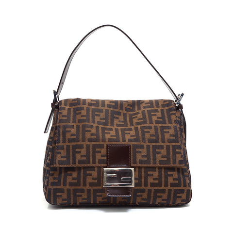 Fendi Mamma Zucca手提包棕色WS5258