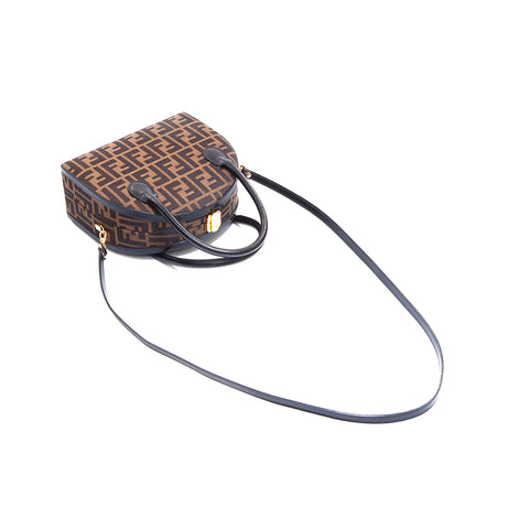 Fendi Zucca手提包棕色WS5259