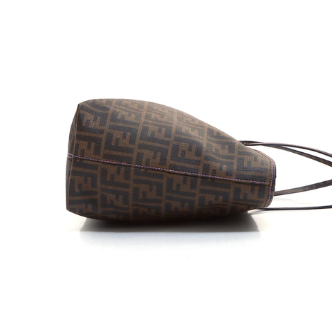 FENDI Zucca Tote Bag Brown WS5267