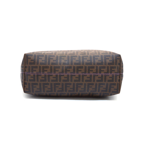 FENDI ズッカ トートバッグ ブラウン 希少品】FENDI フェンディ ズッカ トートバッグ ブラウン A4