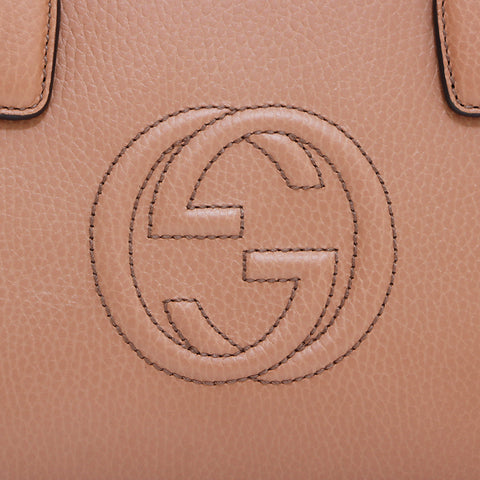 グッチ GUCCI ソーホー ハンドバッグ ベージュ WS5268