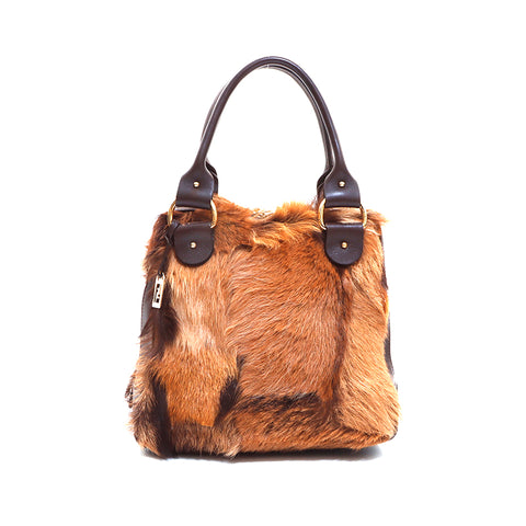 Fendi Fox Fur手提包米色WS5269