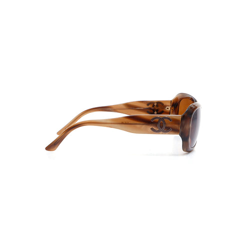 Chanel Coco Mark Sunglasses Brown WS5276