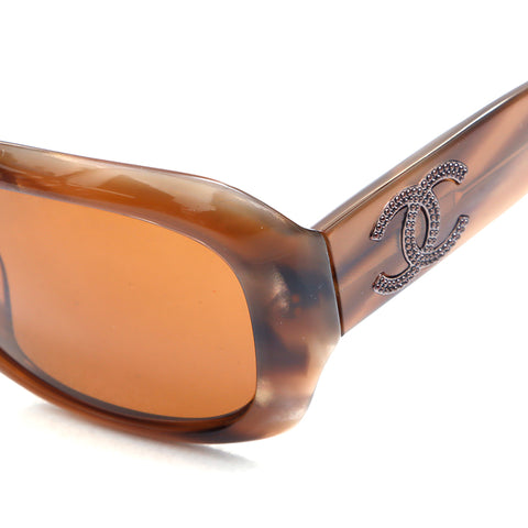 Chanel Coco Mark Sonnenbrille Brown WS5276