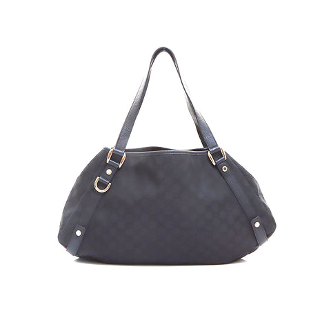 Gucci GG帆布手提袋黑色WS5292