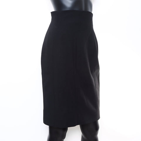 Chanel Jacket x Skirt Suit Black WS5324