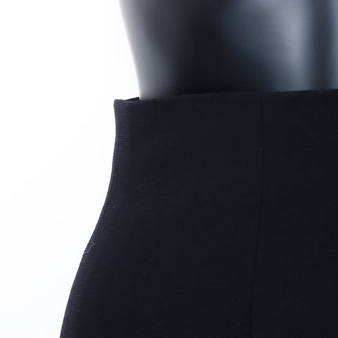 Chanel Jacket x Skirt Suit Black WS5324