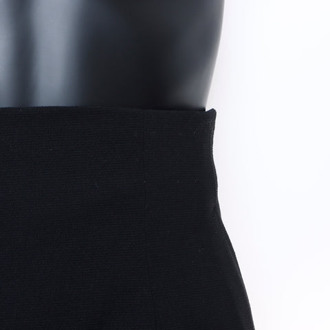 Chanel Jacket x Skirt Suit Black WS5324