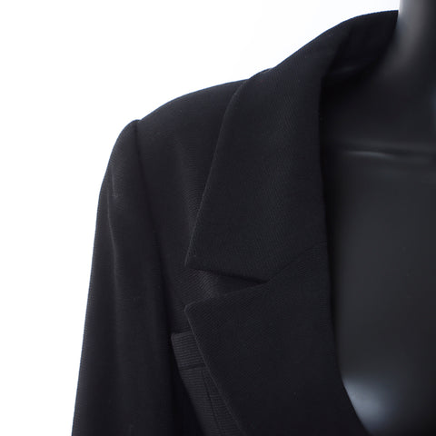 Chanel Jacket x Skirt Suit Black WS5324