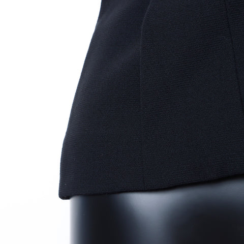 Chanel Jacket x Skirt Suit Black WS5324
