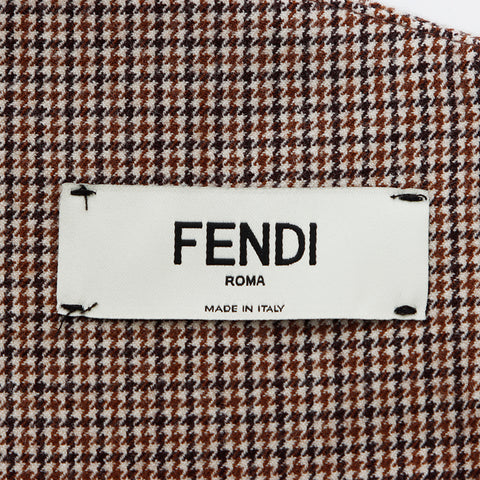 フェンディ FENDI セットアップ 千鳥柄 Size 38 ワンピース ブラウン WS5339 – NUIR VINTAGE