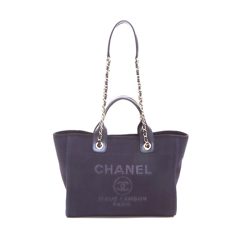 シャネル CHANEL ドーヴィル 2way ハンドバッグ ブラック WS5353