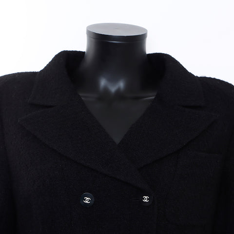 Chanel Chanel Taille 46 Tweed P05924V04386 Configuration du logo noir WS5357