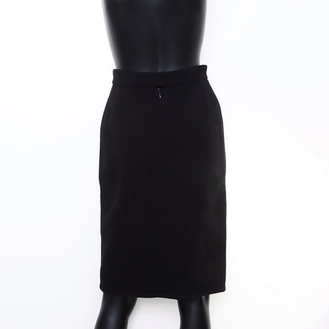 Chanel Tweed Size 40 Configuration du costume noir WS5359