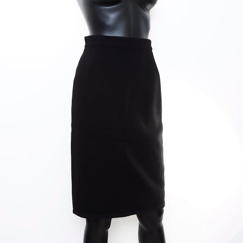 Chanel Tweed Size 40 Configuration du costume noir WS5359