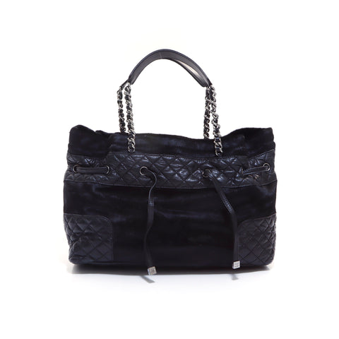 香奈儿Chanel Matelasse No. 10连锁软管肩带黑色WS5361