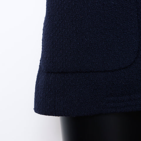 Chanel Taille 36 Bouton de marque coco tweed configure noire WS5371