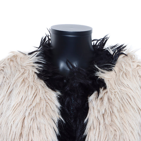 Chanel CHANEL fur jacket brown WS5387