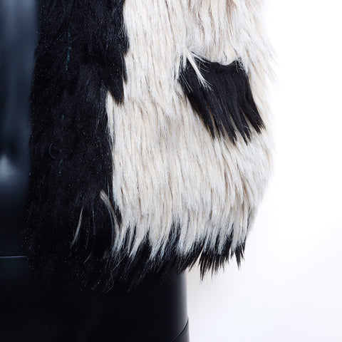 Chanel CHANEL fur jacket brown WS5387