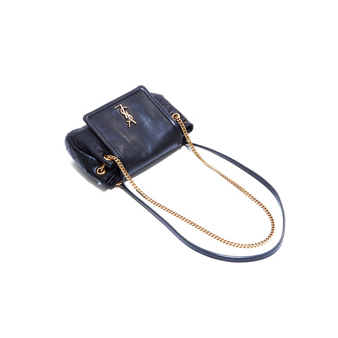 圣洛朗巴黎肩袋黑色WS5402