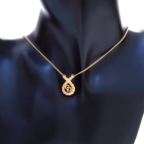 Christian Dior Logo Collier Gold WS5418