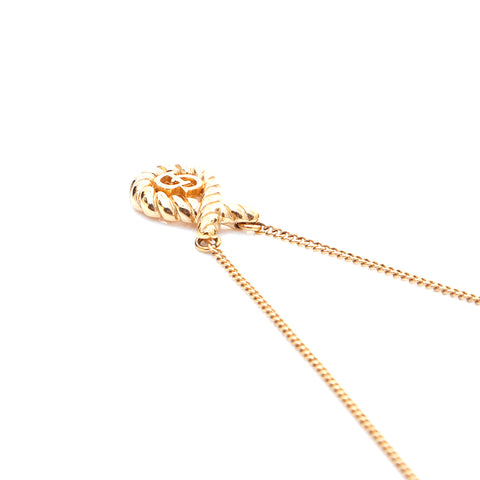 Christian Dior Logo Collier Gold WS5418