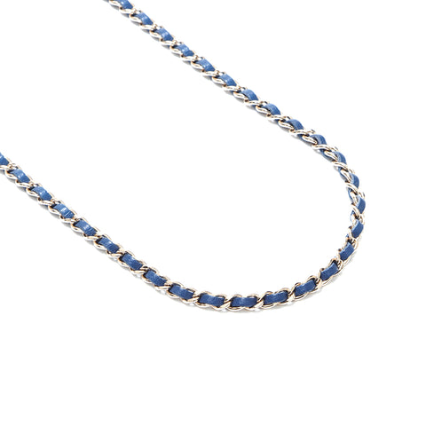 Chanel Chanel Denim Mini Eimer Umhängetasche Blau WS5421