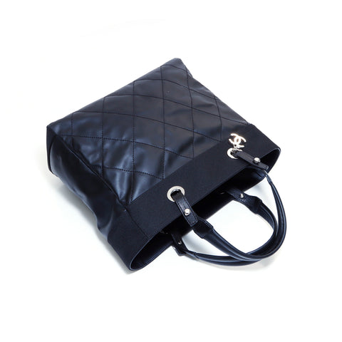 シャネル CHANEL パリビアリッツ トートバッグ ブラック WS5497