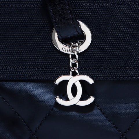 シャネル CHANEL パリビアリッツ トートバッグ ブラック WS5497