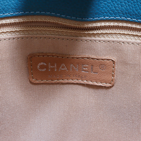 Chanel pst sac fourre-tout bleu ws5498