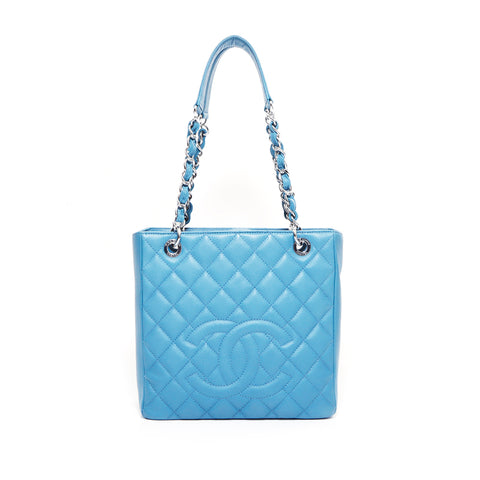 Chanel pst sac fourre-tout bleu ws5498