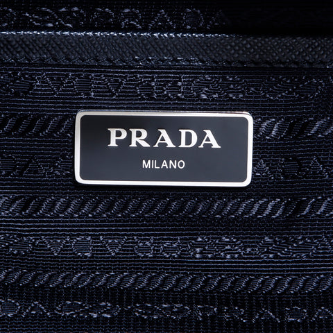 PRADA Nylon Backpack/Daypack Black WS5535