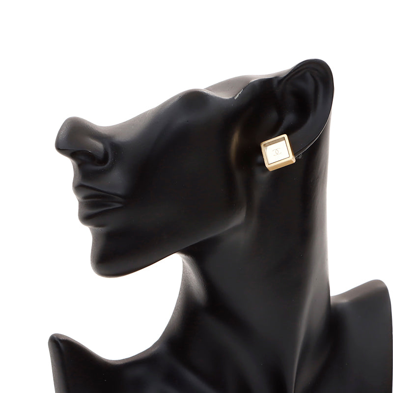 シャネル CHANEL スクエア ピアス ピアス ゴールド WS5588 – NUIR VINTAGE