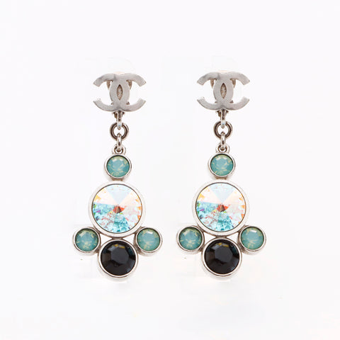 CHANEL Rhinestone swing Earring multicolor WS5590
