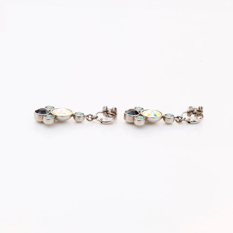 CHANEL Rhinestone swing Earring multicolor WS5590