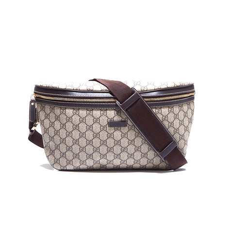 Gucci GG最高身体袋PVC Brown WS5610