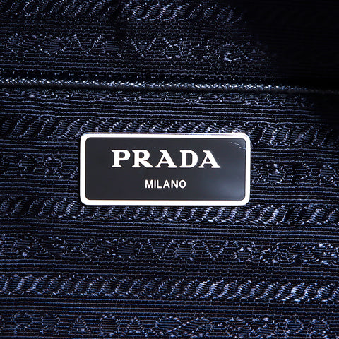 プラダ PRADA ロゴ ショルダーバッグ ナイロン ブラック WS5620