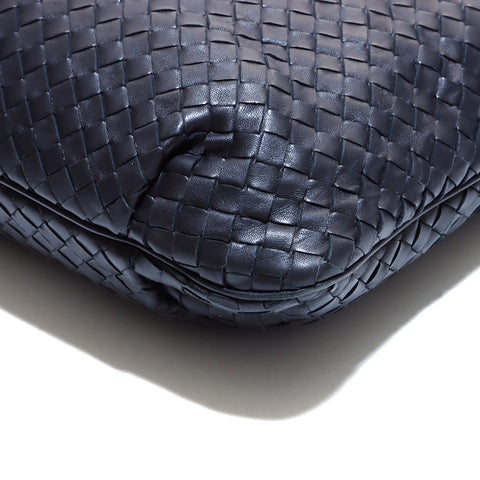 ボッテガヴェネタ BOTTEGAVENETA イントレチャート ハンドバッグ レザー ブラック WS5627