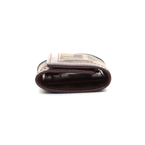 Fendi Zucca Key Case Brown WS5630
